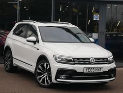 White Used 2019 VW Tiguan R-line SUV | £20,998 (Fair price)
