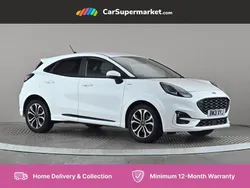 White Used 2021 Ford Puma ST-Line Hatchback | £12,497 (Fair price)
