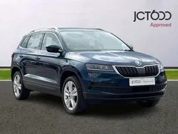 Blue Used 2019 Skoda Karoq SE L SUV | £13,171 (Fair price)