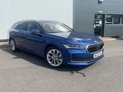 Cobalt blue metallic Used 2025 Skoda Superb SE L Estate | £33,995