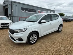 White Used 2022 Dacia Sandero Comfort Hatchback | £9,990 (Fair price)