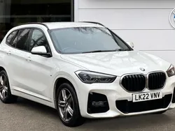 White Used 2022 BMW X1 M Sport SUV | £23,806 (Fair price)