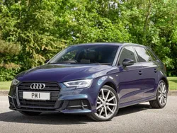 Blue Used 2017 Audi A3 Sportback Black Edition Hatchback | £12,120 (Fair price)