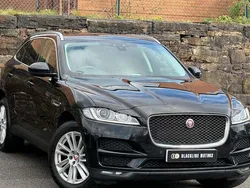 Black Used 2019 Jaguar F-Pace Portfolio SUV | £15,495 (Fair price)