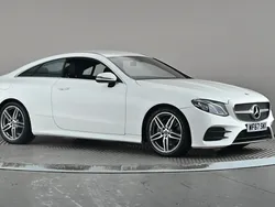 White Used 2017 Mercedes E220 AMG line Coupe | £16,998 (Fair price)