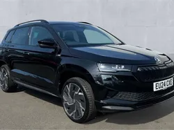 Black Used 2024 Skoda Karoq SportLine SUV | £26,290 (Fair price)