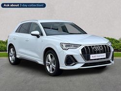 White Used 2025 Audi Q3 S-Line SUV | £33,953 (Fair price)