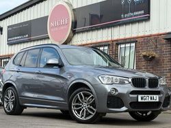 Grey Used 2017 BMW X3 M Sport SUV | £13,290 (Fair price)