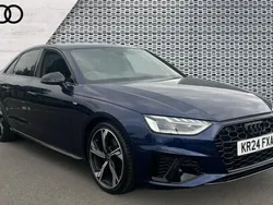 Blue Used 2024 Audi A4 Black Edition Sedan | £29,943 (A bit pricey)