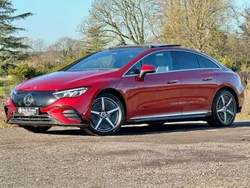 Red Used 2022 Mercedes EQE350 AMG Line Premium Sedan | £27,496