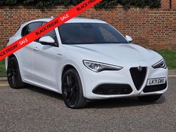 White Used 2021 Alfa Romeo Stelvio Veloce SUV | £27,749 (Fair price)