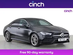 Black Used 2022 Mercedes CLA180 AMG Line Premium Plus Sedan | £22,599 (Fair price)