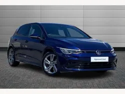 Blue Used 2024 VW Golf VIII R-line Hatchback | £22,995 (Expensive)