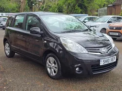 Black Used 2010 Nissan Note Acenta MPV | £5,495 (Expensive)