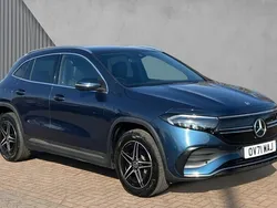 Blue Used 2021 Mercedes EQA350 AMG line SUV | £24,273 (Good price)