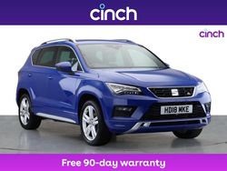 Blue Used 2018 Seat Ateca 4Drive SUV | £13,999 (Fair price)
