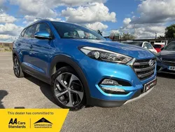 Blue Used 2016 Hyundai Tucson Premium SUV | £10,495 (A bit pricey)