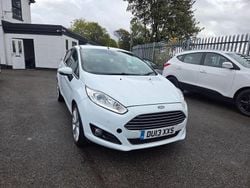 White Used 2013 Ford Fiesta Titanium X Hatchback | £3,999 (Fair price)