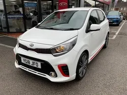 White Used 2018 Kia Picanto GT-Line Hatchback | £8,699 (Fair price)