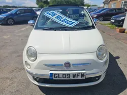 White Used 2009 Fiat 500 Lounge Cabriolet | £4,695 (Good price)