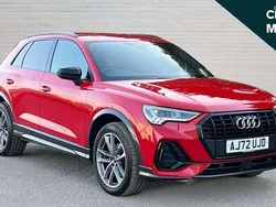 Red Used 2022 Audi Q3 Black Edition SUV | £26,500 (Super price)