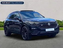 Blue Used 2021 VW Touareg Black Edition SUV | £40,499 (Fair price)