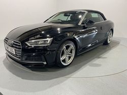 Black Used 2017 Audi A5 Cabriolet S-Line Cabriolet | £13,499 (Good price)