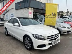 White Used 2016 Mercedes C200 Premium Sedan | £13,995 (Fair price)