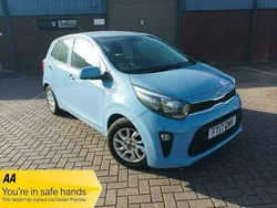 Blue Used 2017 Kia Picanto 2 Hatchback | £6,299 (Fair price)