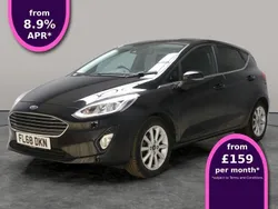 Black Used 2018 Ford Fiesta Titanium Hatchback | £10,505 (Fair price)