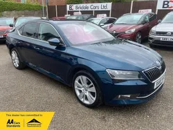 Blue Used 2018 Skoda Superb SE L Executive Hatchback | £14,995 (Fair price)
