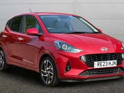 Red Used 2023 Hyundai i10 Premium Hatchback | £13,495 (Fair price)