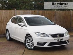 White Used 2020 Seat Leon SE Dynamic Hatchback | £12,495 (Fair price)