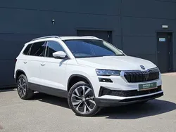 Moon white metallic Used 2024 Skoda Karoq SE L SUV | £25,756 (Fair price)