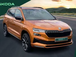 Orange Used 2023 Skoda Karoq SportLine SUV | £22,249 (Fair price)