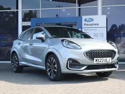 Silver Used 2023 Ford Puma ST-Line Hatchback | £18,596 (Fair price)