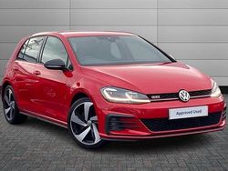 Red Used 2019 VW Golf VII GTI Hatchback | £20,595 (Fair price)