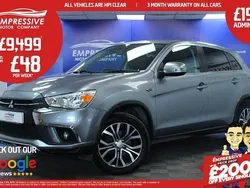 Grey Used 2018 Mitsubishi ASX SUV | £9,499 (A bit pricey)
