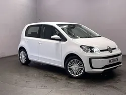 White Used 2021 VW up! S Hatchback | £9,999 (Fair price)