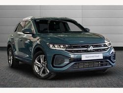 Petrol blue Used 2023 VW T-Roc R-line SUV | £22,895 (Fair price)