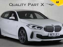 White Used 2021 BMW 118 M Sport Hatchback | £15,950 (Fair price)