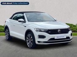 White Used 2020 VW T-Roc Cabriolet R-line Cabriolet | £18,999 (Fair price)