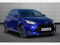 Blue Used 2025 Toyota Yaris Hybrid Hatchback | £23,999 (Fair price)
