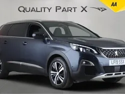 Blue Used 2019 Peugeot 5008 GT-line MPV | £15,400 (Fair price)