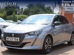 Grey Used 2022 Peugeot 208 Allure Premium Hatchback | £10,995 (Fair price)