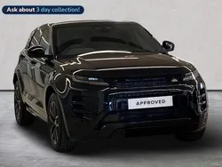Black Used 2025 Land Rover Range Rover evoque | £44,599