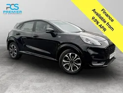 Agate black (premium paint) Used 2022 Ford Puma Gen-E ST-Line SUV | £13,995 (Good price)