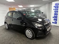 Black Used 2018 Peugeot 108 Active Hatchback | £5,295 (Fair price)
