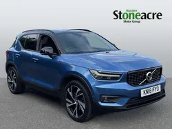Blue Used 2018 Volvo XC40 SUV | £21,495 (Fair price)