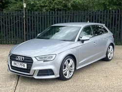 Silver Used 2017 Audi A3 Sportback S-Line Hatchback | £14,999 (Super price)